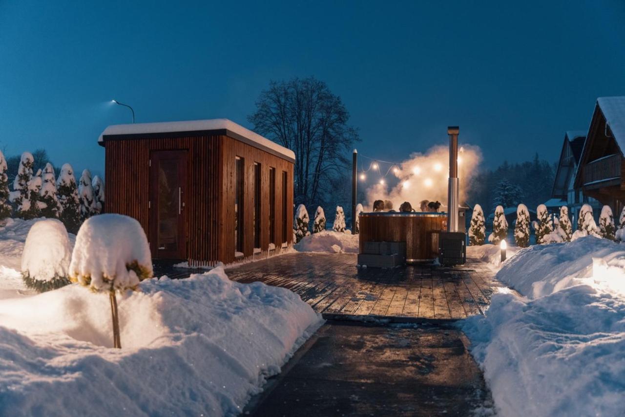 Dolina Barw - Caloroczne Domki Na Wynajem Rabka Exterior foto